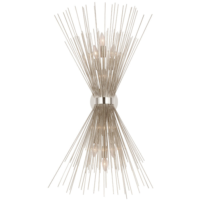 Visual Comfort Signature KW 2076PN LED Wall Sconce, Polished Nickel