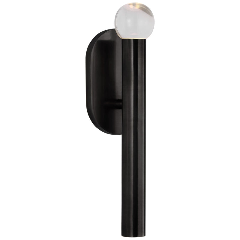 Visual Comfort Signature KW 2280BZ-CG LED Wall Sconce, Bronze