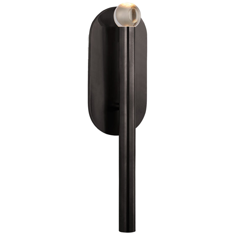 Visual Comfort Signature KW 2281BZ-CG LED Wall Sconce, Bronze