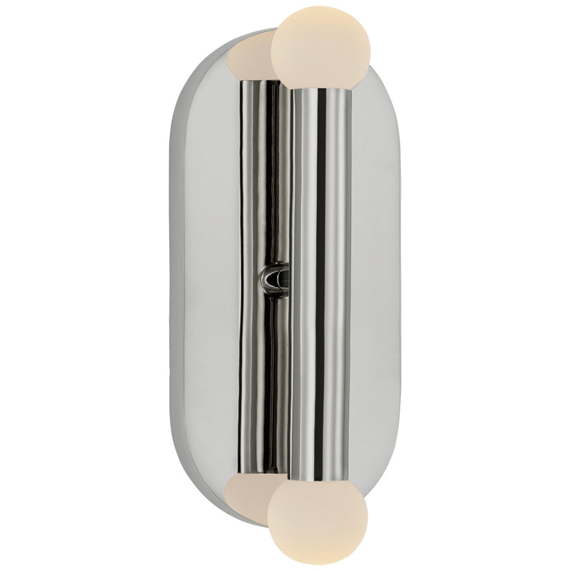 Visual Comfort Signature KW 2282PN-ECG LED Wall Sconce, Polished Nickel