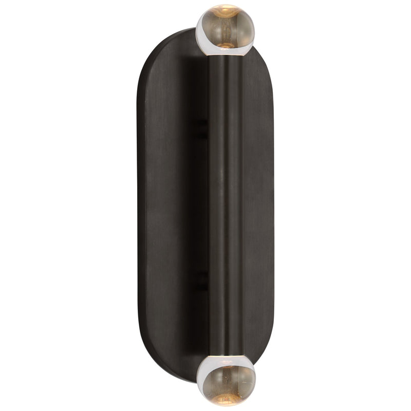 Visual Comfort Signature KW 2287BZ-CG LED Wall Sconce, Bronze