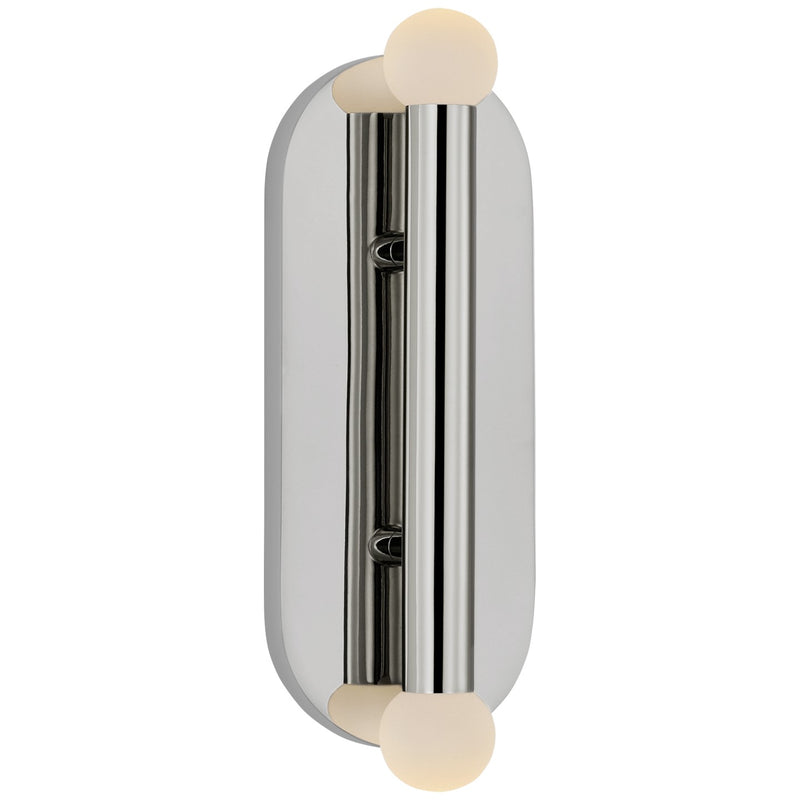 Visual Comfort Signature KW 2287PN-ECG LED Wall Sconce, Polished Nickel