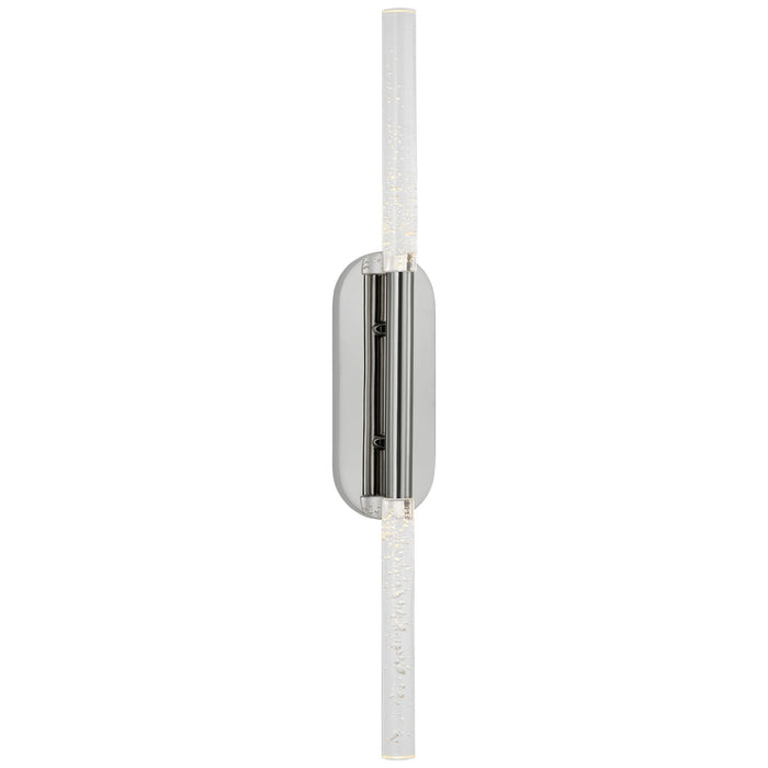 Visual Comfort Signature KW 2287PN-SG LED Wall Sconce, Polished Nickel
