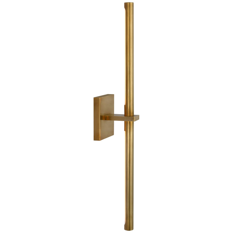 Visual Comfort Signature KW 2736AB LED Wall Sconce, Antique-Burnished Brass