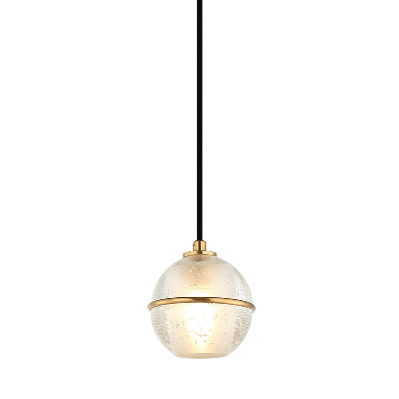 Matteo Lighting C33101AG One Light Pendant