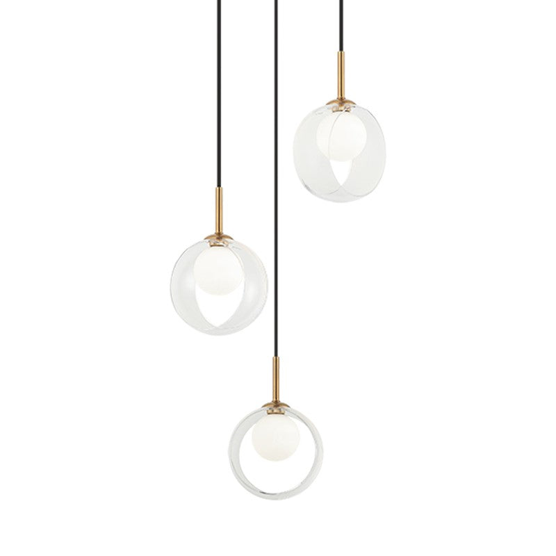 Matteo Lighting C60603AGCL LED Pendant