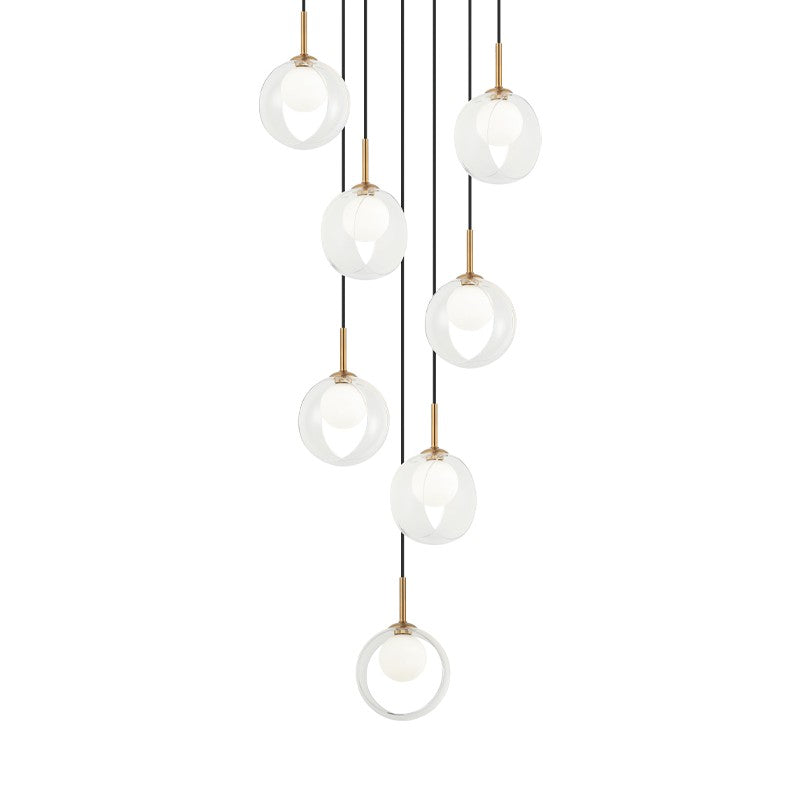 Matteo Lighting C60607AGCL LED Pendant