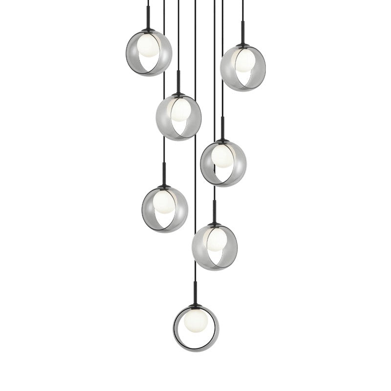 Matteo Lighting C60607BKSM LED Pendant