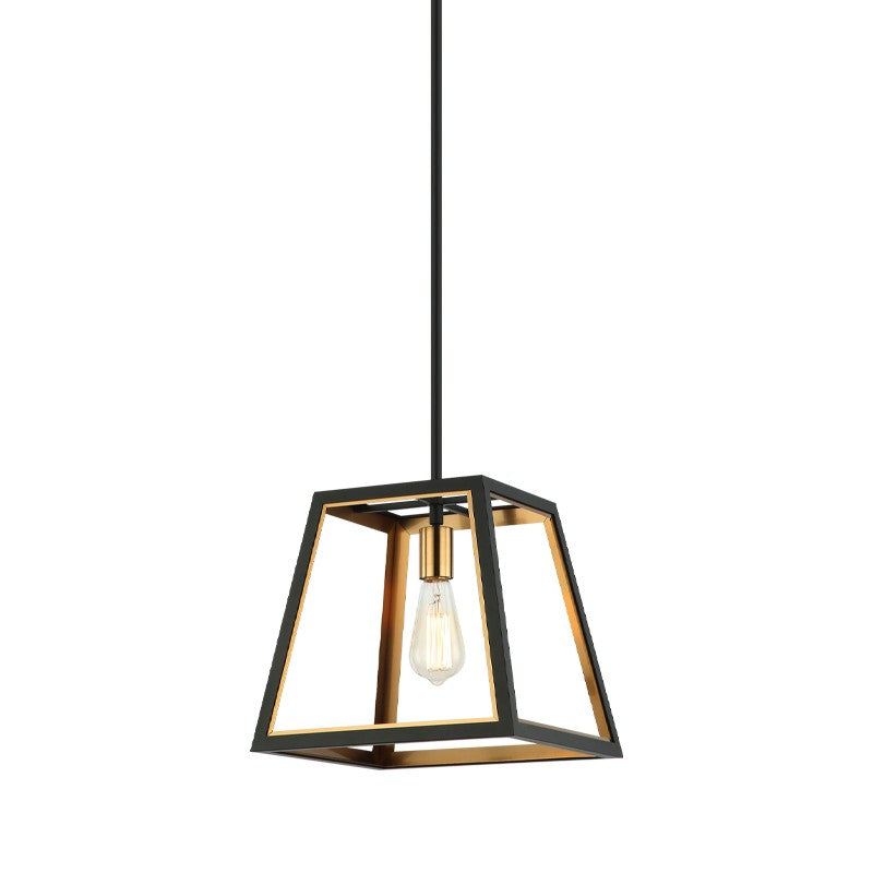 Matteo Lighting C72101MBAG One Light Pendant