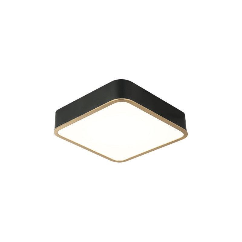 Matteo Lighting M10542BKAG LED Ceiling Mount