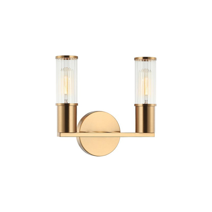 Matteo Lighting S02802AG Two Light Wall Sconce