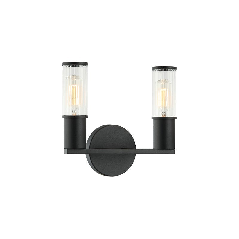 Matteo Lighting S02802MB Two Light Wall Sconce