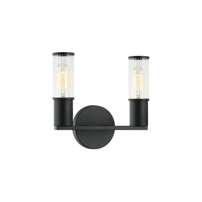 Matteo Lighting S02802MB Two Light Wall Sconce