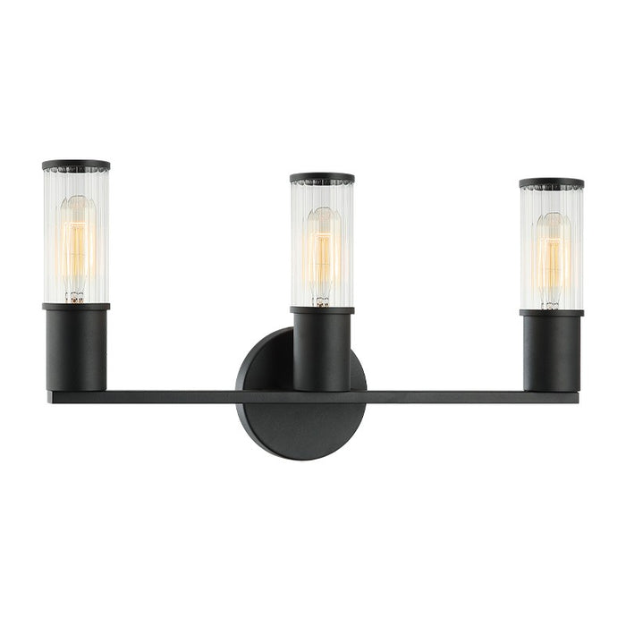 Matteo Lighting S02803MB Three Light Wall Sconce