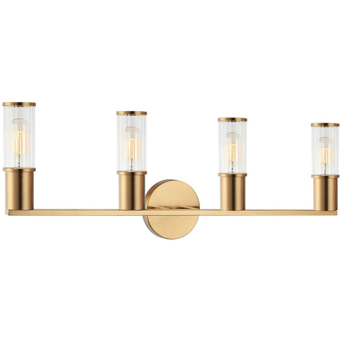 Matteo Lighting S02804AG Four Light Wall Sconce