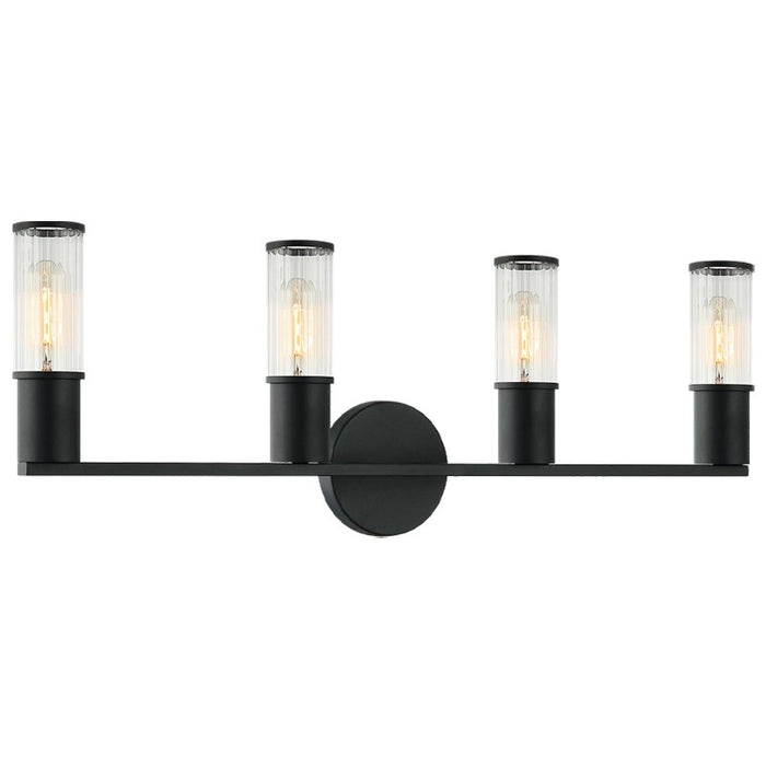 Matteo Lighting S02804MB Four Light Wall Sconce