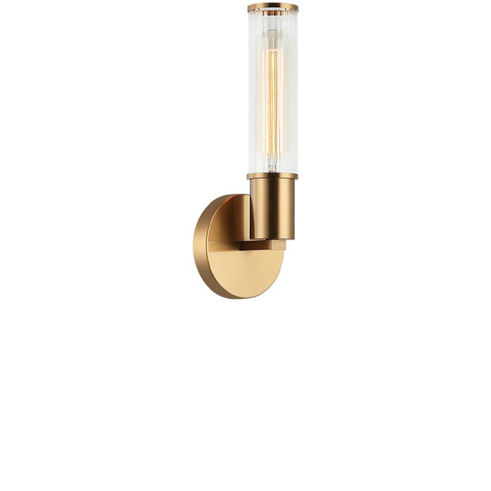 Matteo Lighting S02811AG One Light Wall Sconce