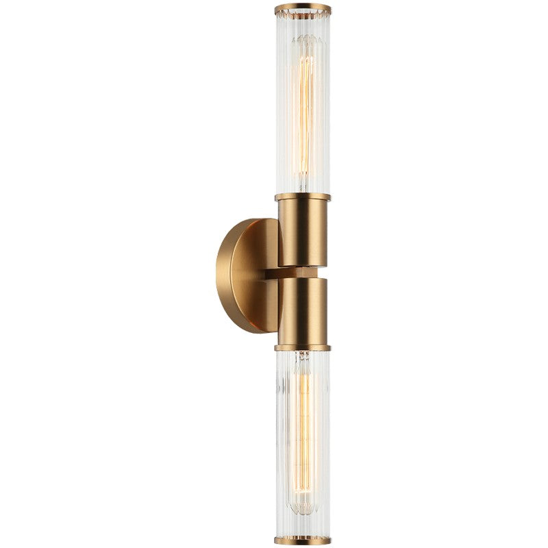 Matteo Lighting S02812AG Two Light Wall Sconce