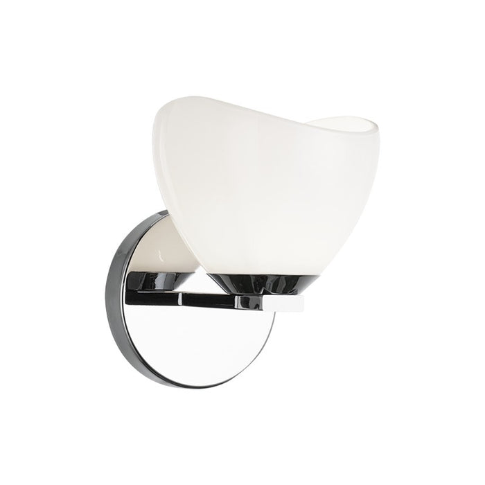 Matteo Lighting S04201CHOP One Light Vanity, Chrome
