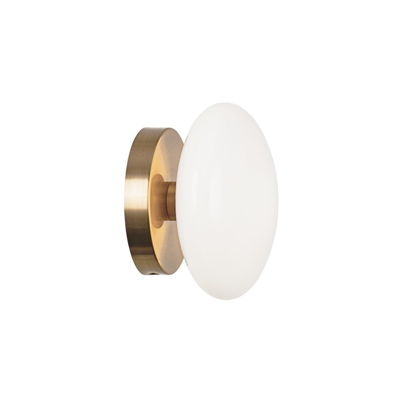 Matteo Lighting S05101AGOP One Light Wall Sconce