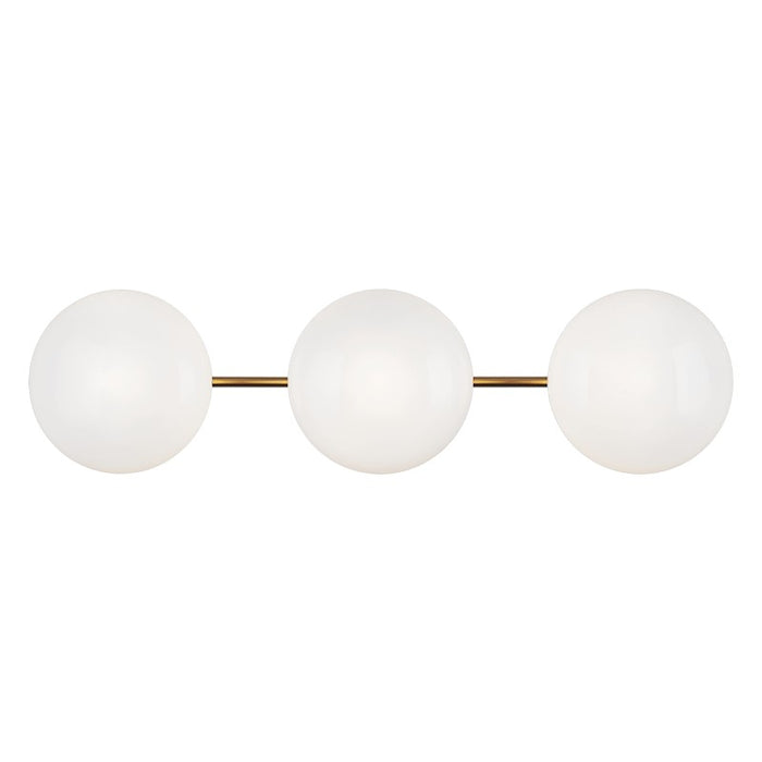 Matteo Lighting S05103AGOP Three Light Wall Sconce