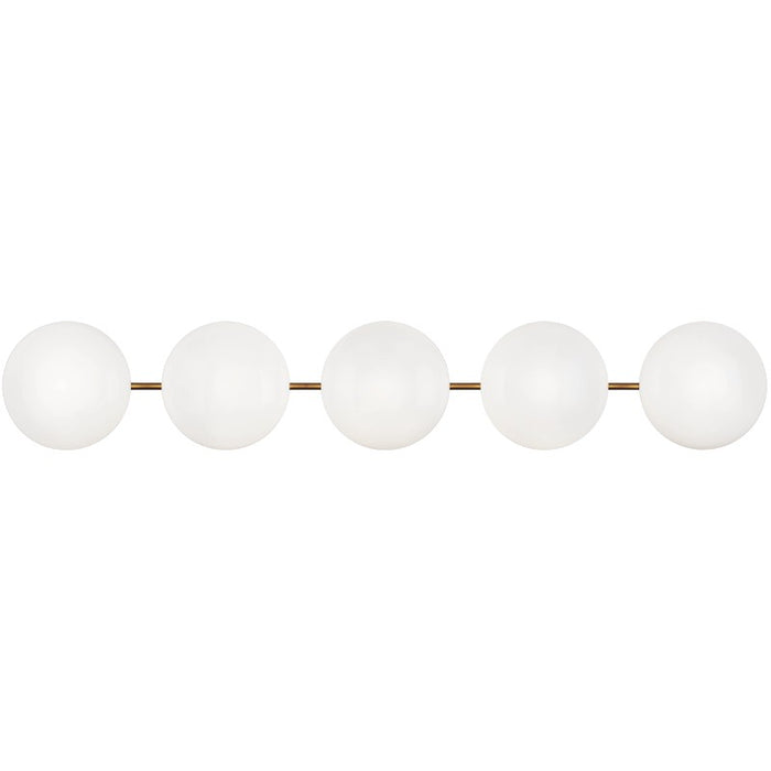 Matteo Lighting S05105AGOP Five Light Wall Sconce