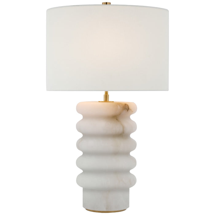 Visual Comfort Signature KW 3932ALB-L LED Table Lamp, Alabaster