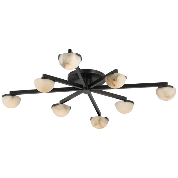 Visual Comfort Signature KW 4622BZ-ALB LED Flush Mount, Bronze
