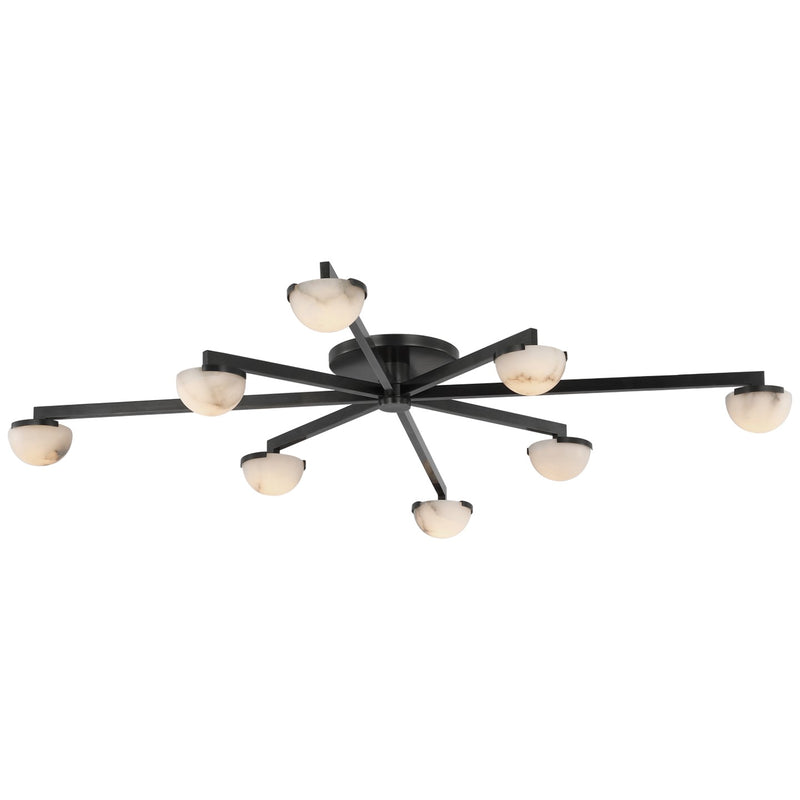 Visual Comfort Signature KW 4623BZ-ALB LED Flush Mount, Bronze