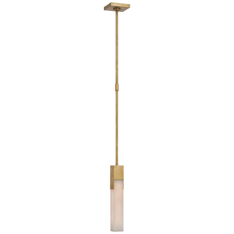 Visual Comfort Signature KW 5110AB-ALB LED Pendant, Antique-Burnished Brass