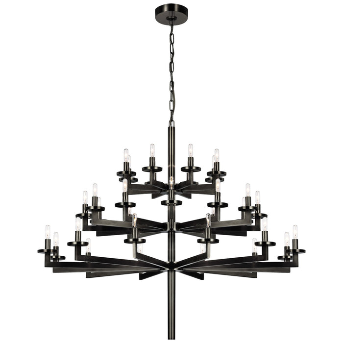 Visual Comfort Signature KW 5202BZ 32 Light Chandelier, Bronze