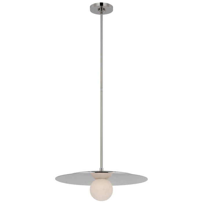 Visual Comfort Signature KW 5526PN-ALB LED Pendant, Polished Nickel