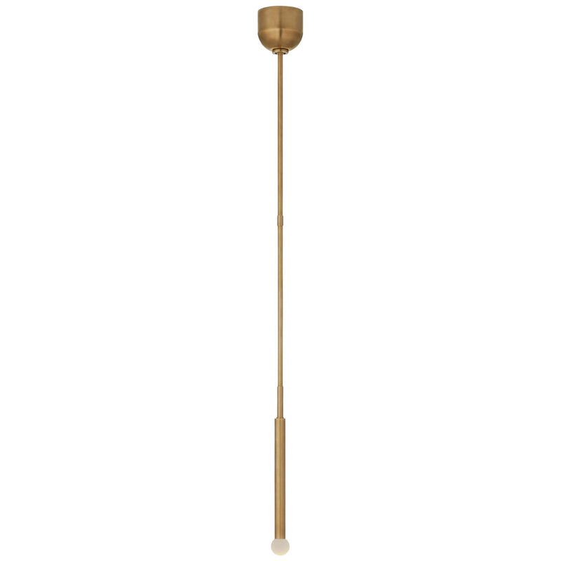 Visual Comfort Signature KW 5586AB-ECG LED Pendant, Antique-Burnished Brass