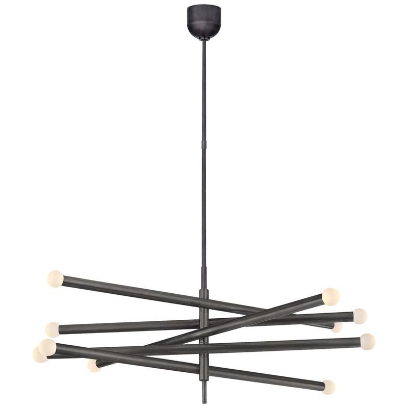 Visual Comfort Signature KW 5587BZ-ECG LED Chandelier, Bronze
