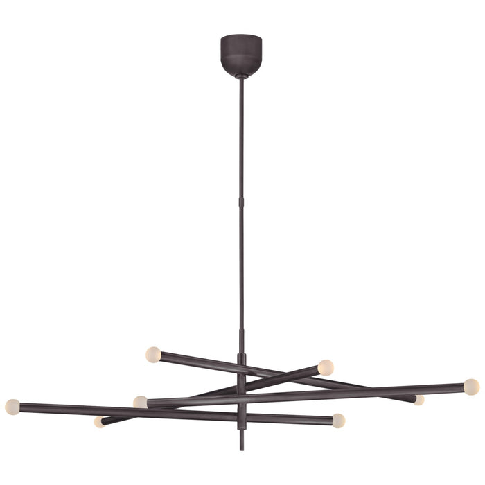 Visual Comfort Signature KW 5589BZ-ECG LED Chandelier, Bronze