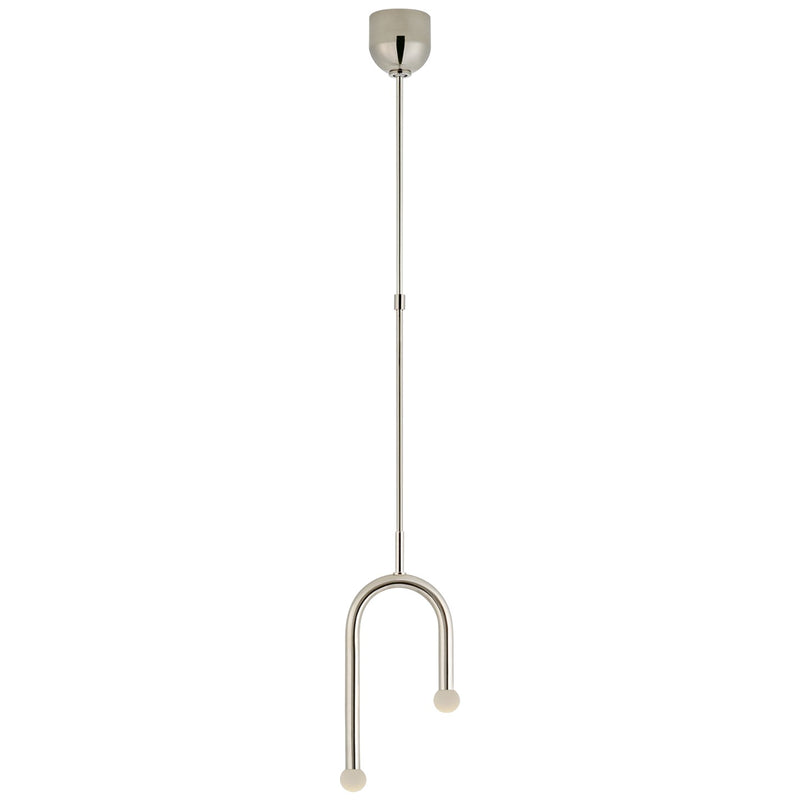 Visual Comfort Signature KW 5590PN-ECG LED Pendant, Polished Nickel