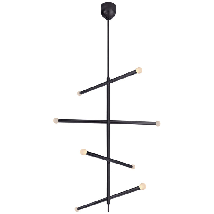 Visual Comfort Signature KW 5593BZ-ECG LED Chandelier, Bronze