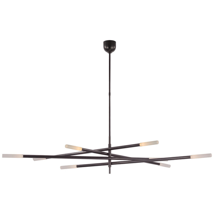 Visual Comfort Signature KW 5595BZ-EC LED Chandelier, Bronze