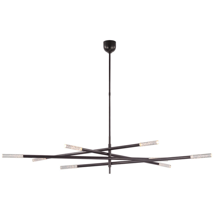 Visual Comfort Signature KW 5595BZ-SG LED Chandelier, Bronze