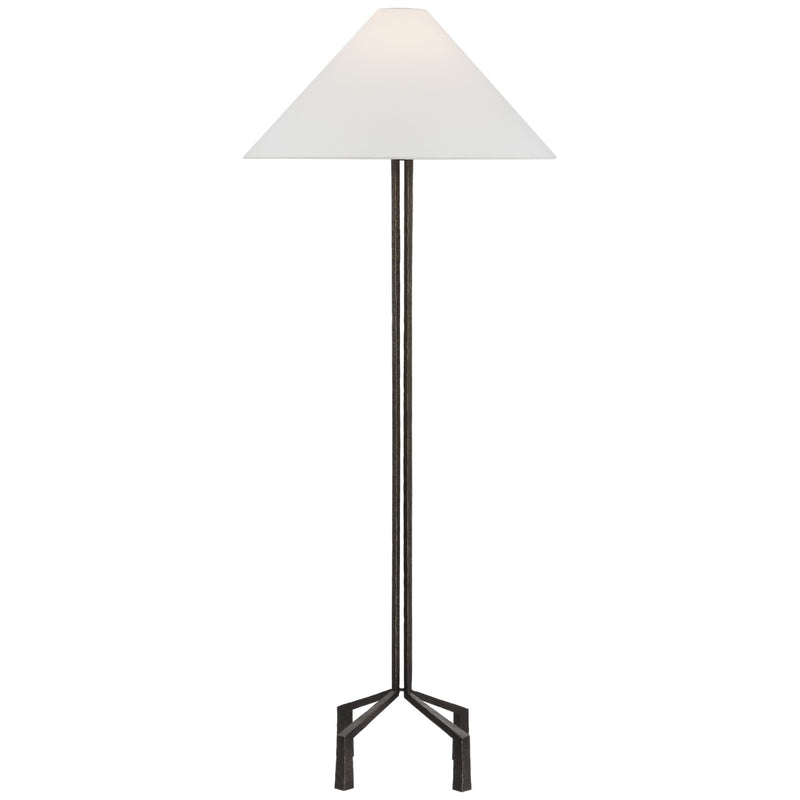 Visual Comfort Signature MF 1350AI-L LED Floor Lamp, Aged Iron