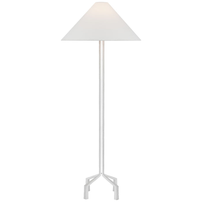 Visual Comfort Signature MF 1350PW-L LED Floor Lamp, Plaster White