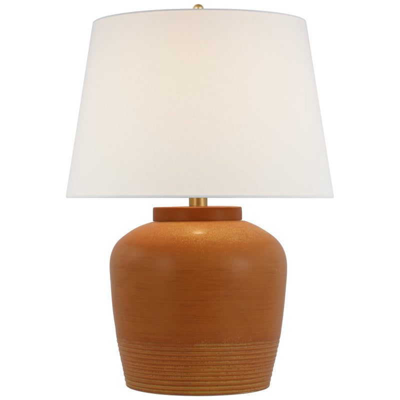 Visual Comfort Signature MF 3638BTS-L LED Table Lamp, Burnt Sienna
