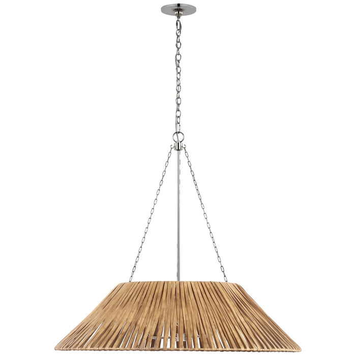 Visual Comfort Signature MF 5035PN-NTW LED Pendant, Polished Nickel