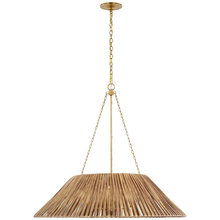 Visual Comfort Signature MF 5035SB-NTW LED Pendant, Soft Brass