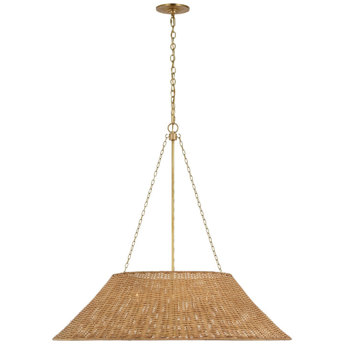 Visual Comfort Signature MF 5036SB-NTW LED Pendant, Soft Brass