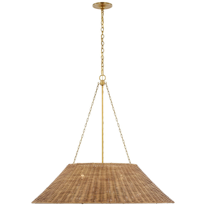 Visual Comfort Signature MF 5036SB-NTW LED Pendant, Soft Brass