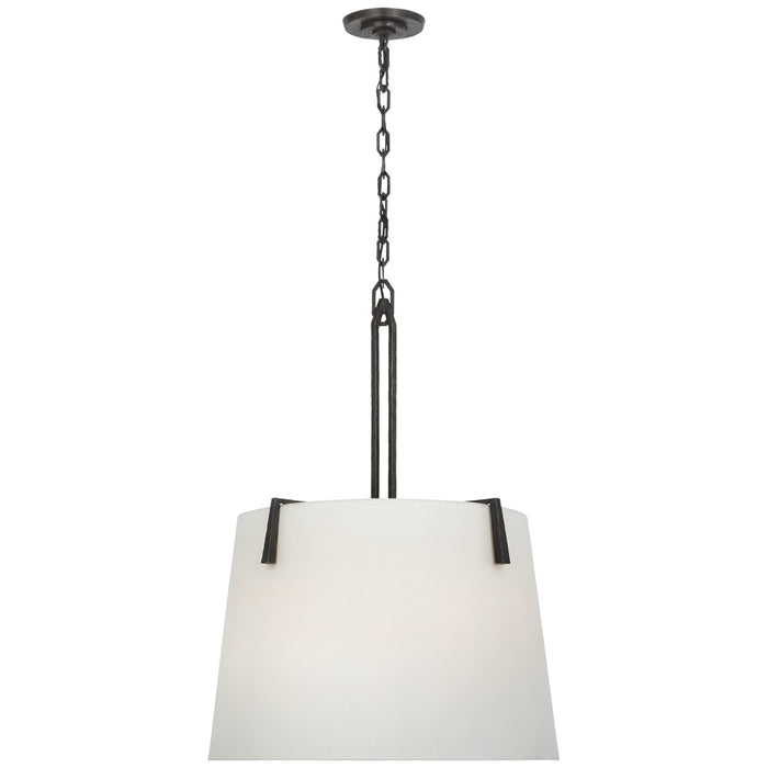 Visual Comfort Signature MF 5351AI-L LED Pendant, Aged Iron