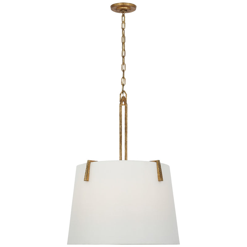 Visual Comfort Signature MF 5351GI-L LED Pendant, Gilded Iron