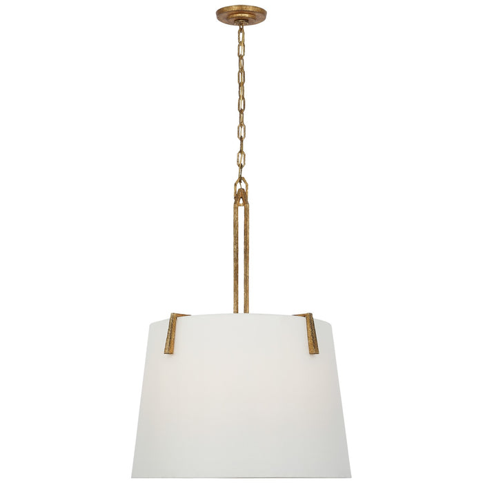 Visual Comfort Signature MF 5351GI-L LED Pendant, Gilded Iron