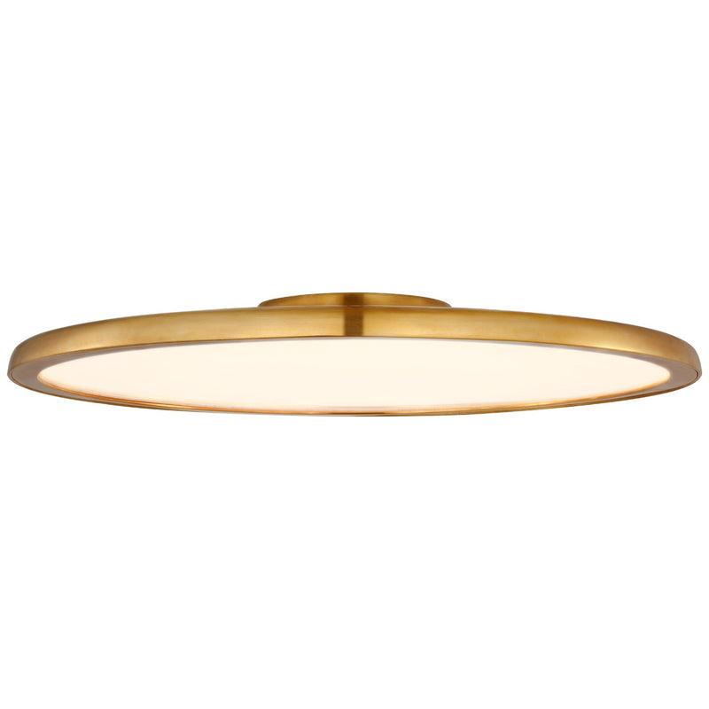 Visual Comfort Signature PB 4005NB LED Flush Mount, Natural Brass